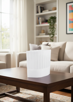 👨‍🍳 Unisex 50 Pcs Disposable Chef Hats (30 GSM Thin Paper Polyester Blend)