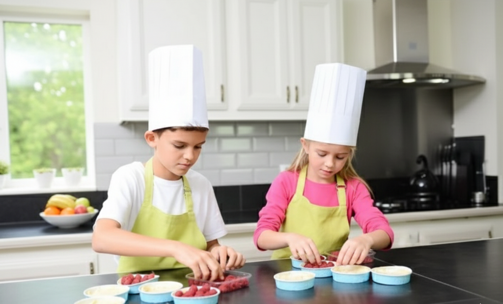 👨‍🍳 Unisex 50 Pcs Disposable Chef Hats (30 GSM Thin Paper Polyester Blend)