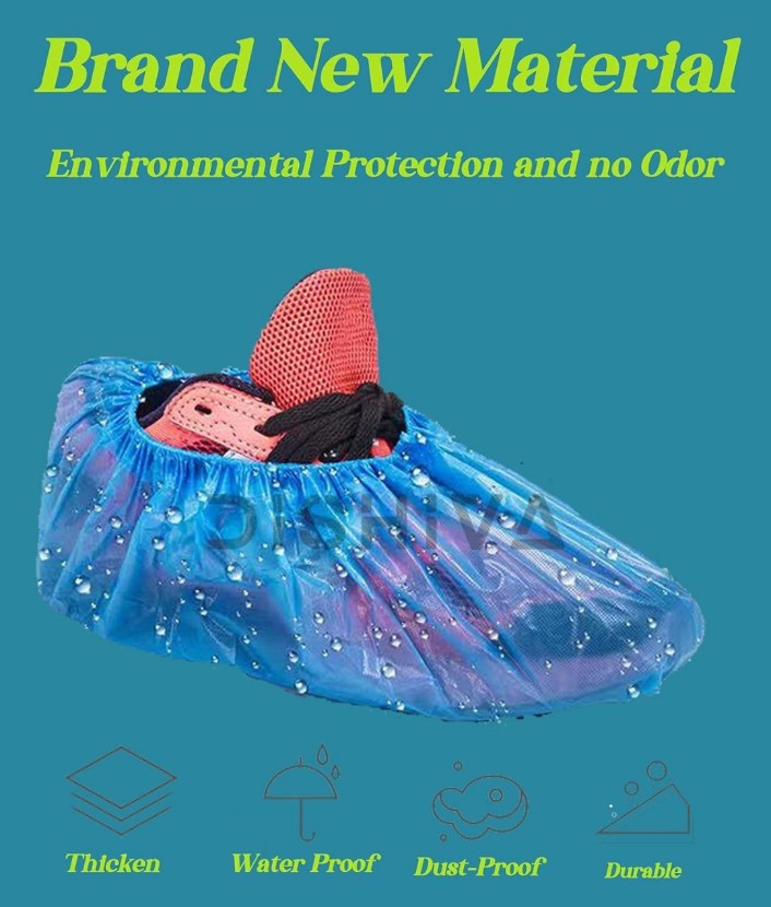 Disposable Plastic Shoe Cover / Surgical Shoe Cover
