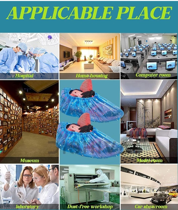 Disposable Plastic Shoe Cover / Surgical Shoe Cover