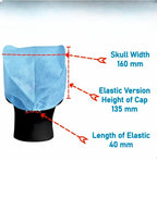 Disposable Doctor’s Cap | Men’s Surgeon Cap | Nonwoven