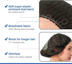 Disposable Nonwoven Bouffant Caps, Hair Net, Cap For Salon, Spa, Catering.