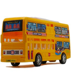 Double Decker Bus Toy for Kids – Pull Back Vehicle Toy, Push & Go Toy Bus for Boys & Girls Age 3+, Fun Birthday Gift for Kids.