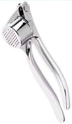 Premium Stainless Steel Garlic Crusher Presser | Manual Garlic Press | Ergonomic Handheld Garlic Chopper & Cutter for Kitchen - Rustproof & Easy to Clean.