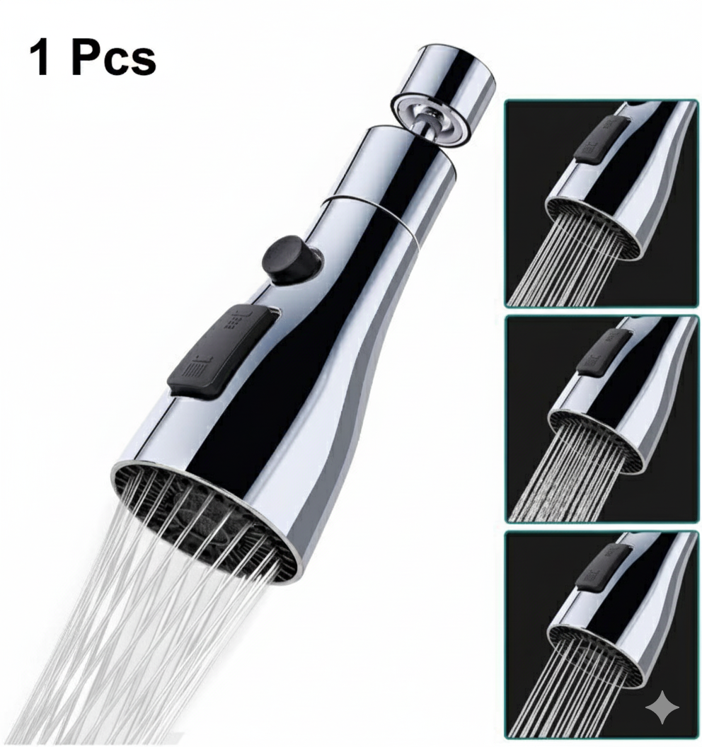 Flexible 360° Faucet Extension Tap Aerator
