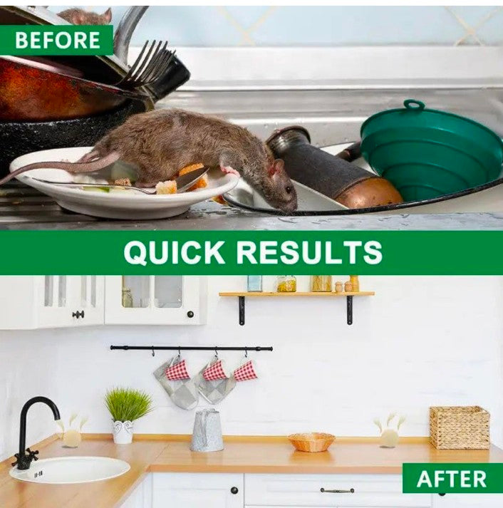 Rat & Mouse Repellent Balls (Pack of 10 Tablet), Rat Trap, Mouse Trap to Keep Rodents Out of Car, Rat Controller Pill for Indoor-Outdoor, Rodent Control, Protect Wires in Car, Bike & Truck Engine