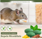 Rat & Mouse Repellent Balls (Pack of 10 Tablet), Rat Trap, Mouse Trap to Keep Rodents Out of Car, Rat Controller Pill for Indoor-Outdoor, Rodent Control, Protect Wires in Car, Bike & Truck Engine