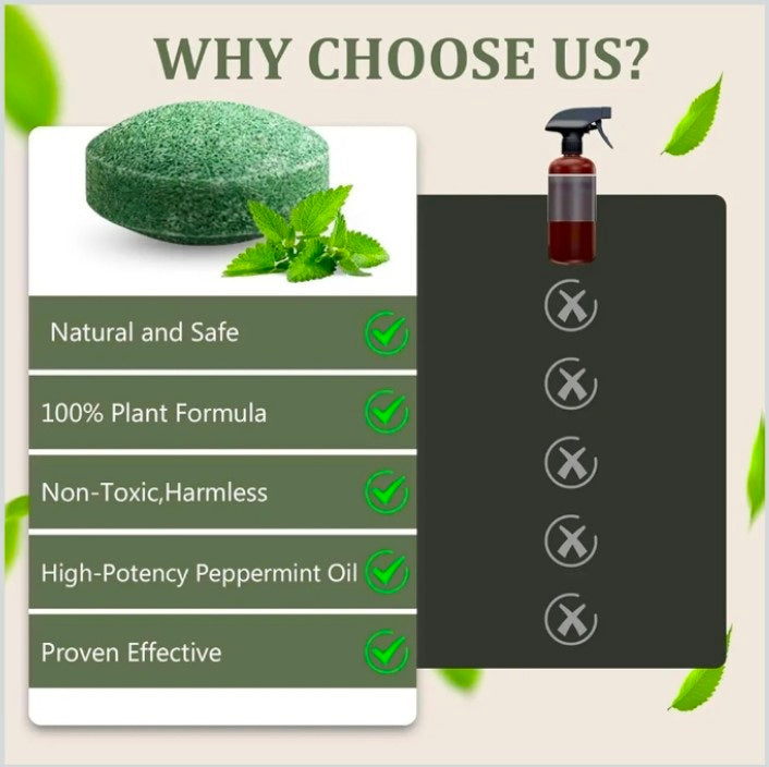 Rat & Mouse Repellent Balls (Pack of 10 Tablet), Rat Trap, Mouse Trap to Keep Rodents Out of Car, Rat Controller Pill for Indoor-Outdoor, Rodent Control, Protect Wires in Car, Bike & Truck Engine