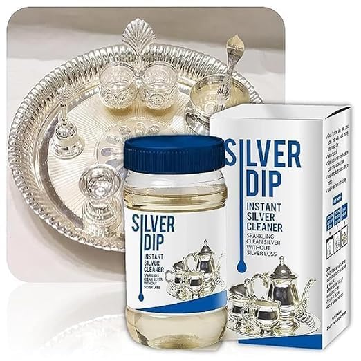 Silver Dip Instant Silver Cleaner (Sparking Clean Silver Without Silver Loss)