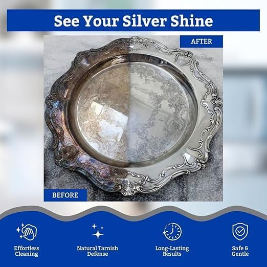 Silver Dip Instant Silver Cleaner (Sparking Clean Silver Without Silver Loss)
