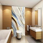 New Vinyl Marble Wallpaper Peel and Stick Waterproof Wallpaper for Home Kitchen Countertop Cabinet Furniture Oil Proof Kitchen Stickers (60X200) (SE-New Ocean Gold)