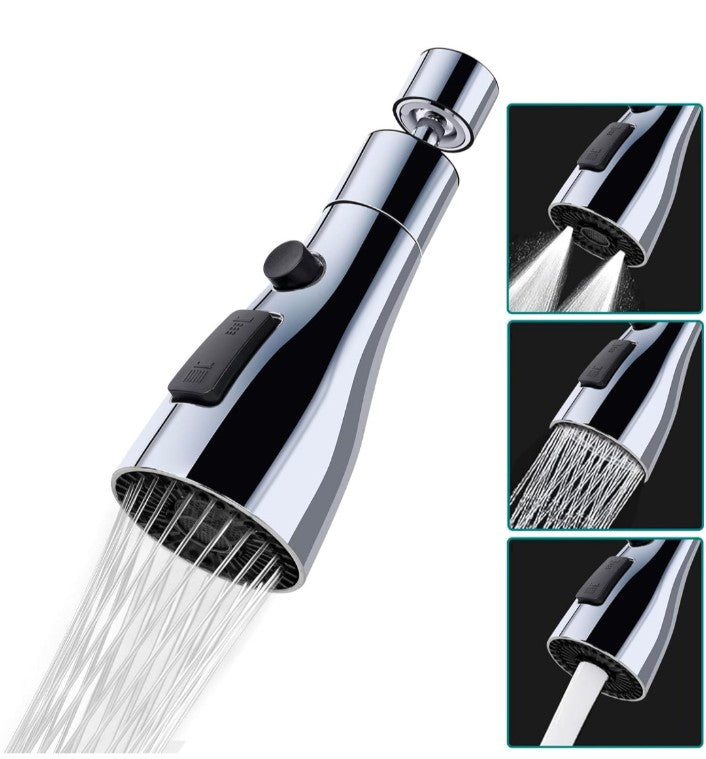 Flexible 360° Faucet Extension Tap Aerator