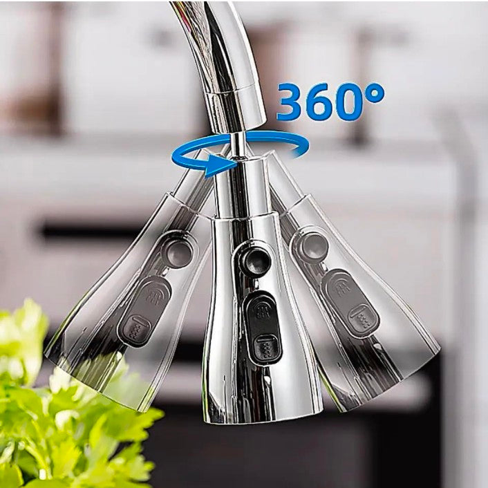 Flexible 360° Faucet Extension Tap Aerator
